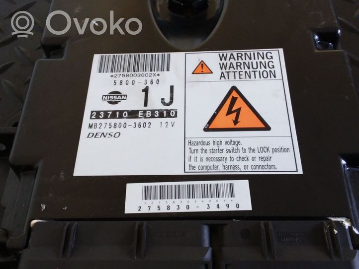 Nissan Navara D40 Engine control unit/module 23710EB310