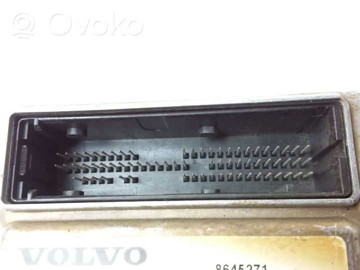 Volvo S60 Oro pagalvių valdymo blokas 0285001254