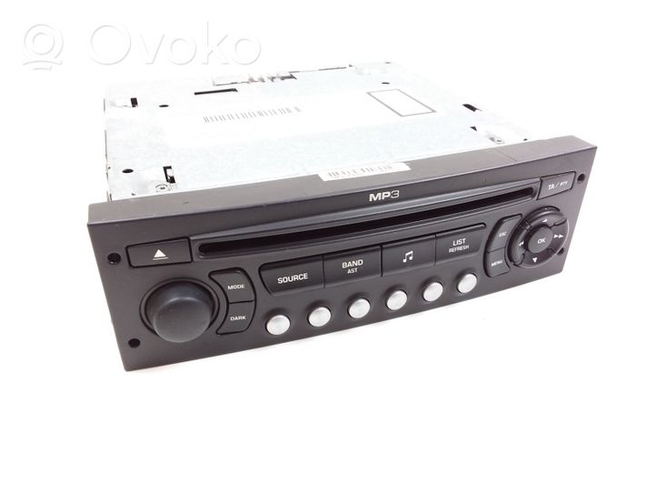 Peugeot 307 Radio/CD/DVD/GPS-pääyksikkö 9662925977