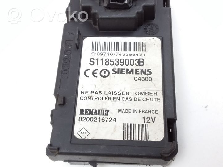 Renault Scenic II -  Grand scenic II Ignition key card reader S118539003B