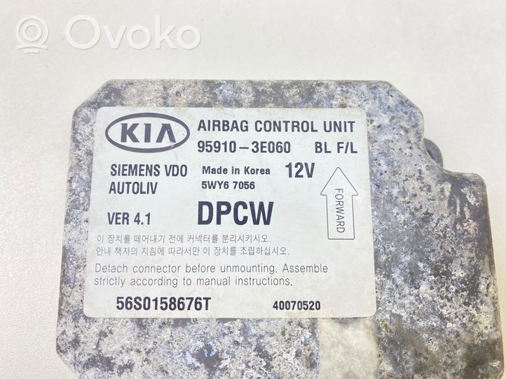 KIA Sorento Module de contrôle airbag 959103E060