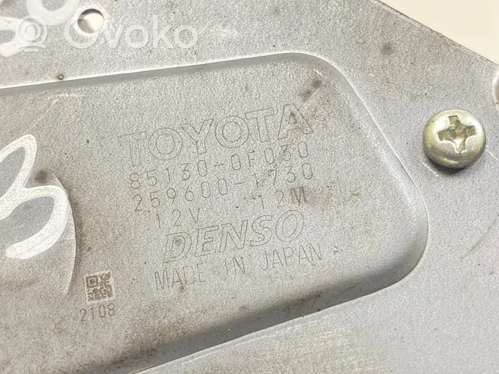 Toyota Verso Motorino del tergicristallo del lunotto posteriore 851300F030