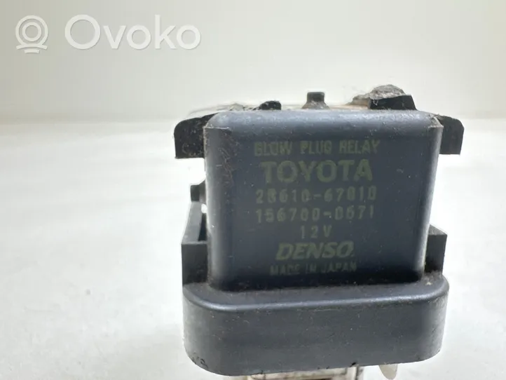 Toyota Corolla Verso AR10 Relais Vorglühkerzen Vorglühanlage 2861067010