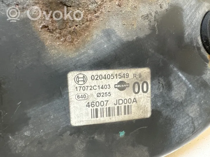 Nissan Qashqai Bremžu vakuuma pastiprinātājs 46007JD00A