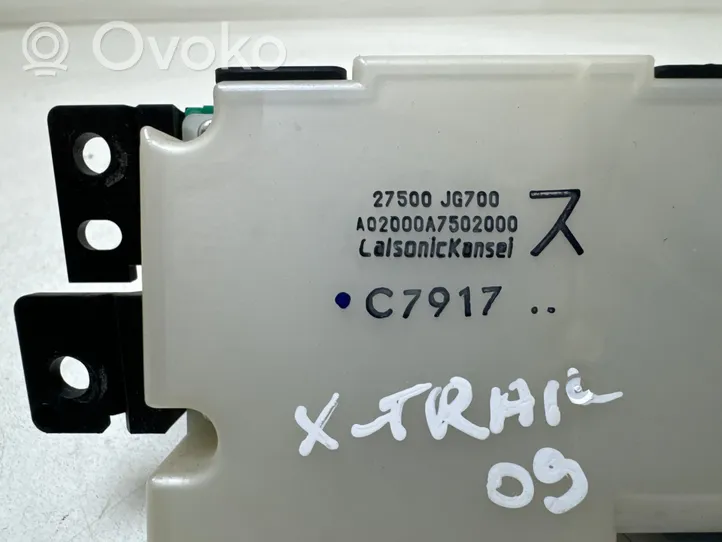 Nissan X-Trail T31 Steuergerät Klimaanlage 27500JG700