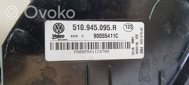 Volkswagen Golf Sportsvan Galinių žibintų komplektas 510945095R