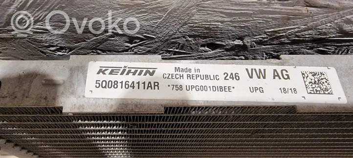 Skoda Octavia Mk3 (5E) Skraplacz / Chłodnica klimatyzacji 5Q0816411AR