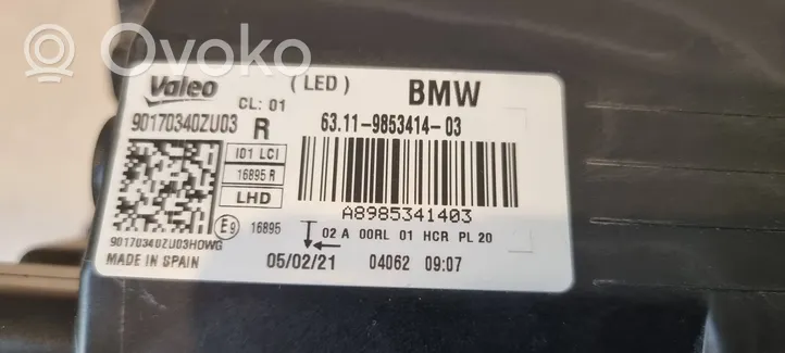 BMW i3 Lampy przednie / Komplet 9853413