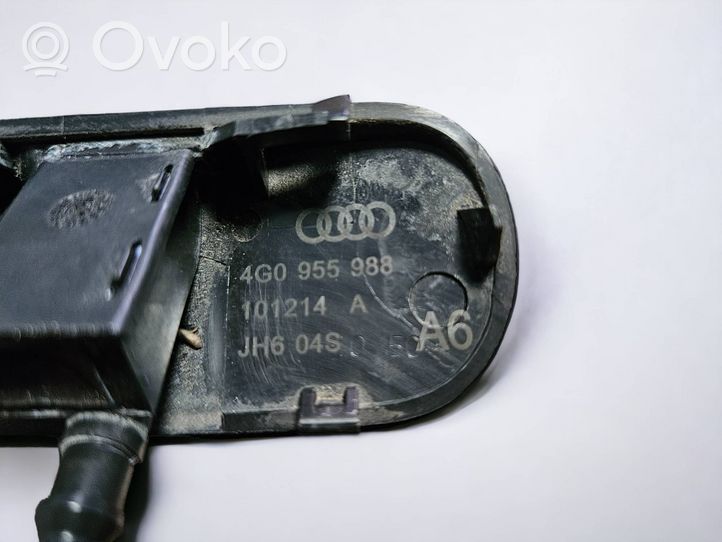 Audi A6 S6 C7 4G Dysza spryskiwacza szyby przedniej / czołowej 4G0955988