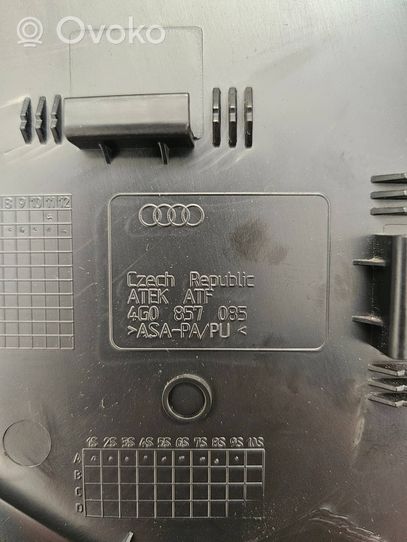 Audi A6 S6 C7 4G Garniture d'extrémité latérale du tableau de bord 4G0857085