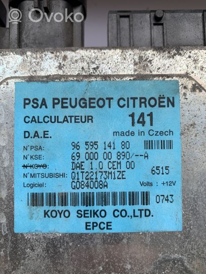 Citroen C3 Pluriel Modulo di controllo della cremagliera dello sterzo 9659514180