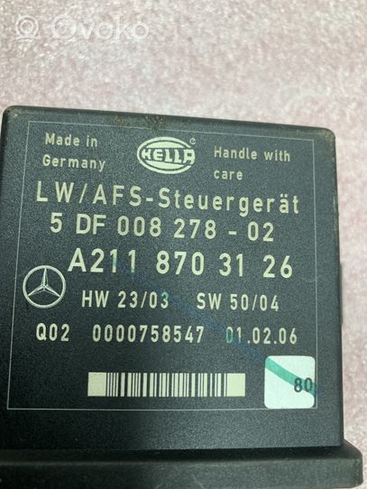Mercedes-Benz R W251 Valomoduuli LCM A2118703126