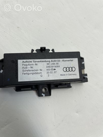 Audi A8 S8 D3 4E Unité de commande module de porte 04E0919064