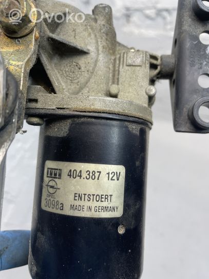 Opel Astra G Tringlerie et moteur d'essuie-glace avant 404387