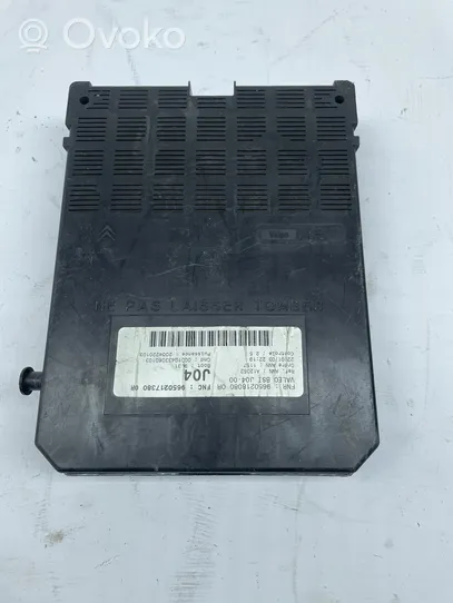 Peugeot 307 Module de fusibles 9650218080