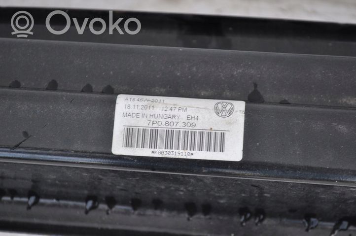 Volkswagen Touareg II Renfort de pare-chocs arrière 7P0807309
