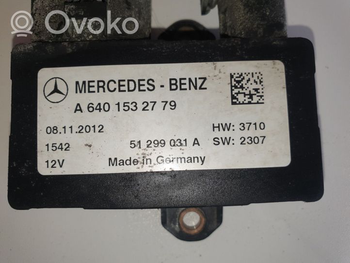 Mercedes-Benz B W245 Relais de bougie de préchauffage A6401532779