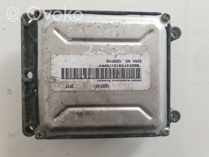 Opel Zafira A Combustion control unit/module 12202143