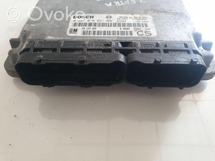 Opel Zafira A Sterownik / Moduł ECU 0281010021