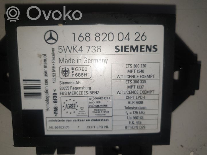 Mercedes-Benz A W168 Imobilaizerio valdymo blokas 1688200426