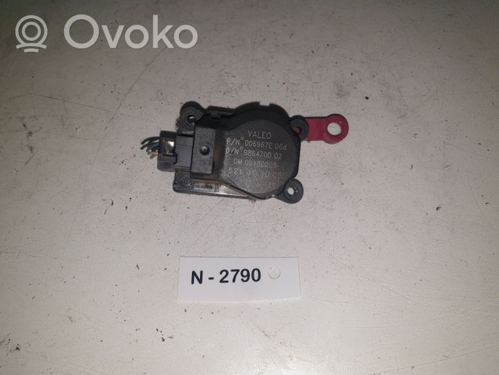 Opel Vectra C Motorino attuatore ricircolo aria dell’A/C 09180203