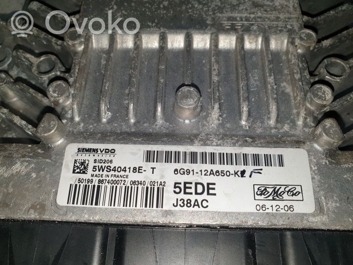 Ford Galaxy Komputer / Sterownik ECU silnika 6G9112A650KL