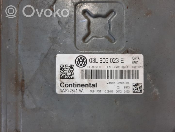 Volkswagen Polo V 6R Variklio valdymo blokas 03L906023E