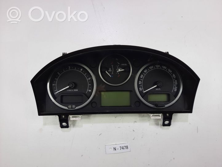 Land Rover Discovery 3 - LR3 Compteur de vitesse tableau de bord YAC500045