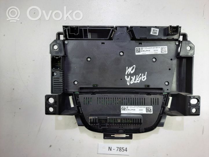 Opel Astra J Console centrale, commande de multimédia l'unité principale 13346053