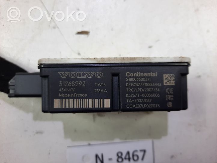 Volvo C30 Sterownik / Moduł centralnego zamka 31268992
