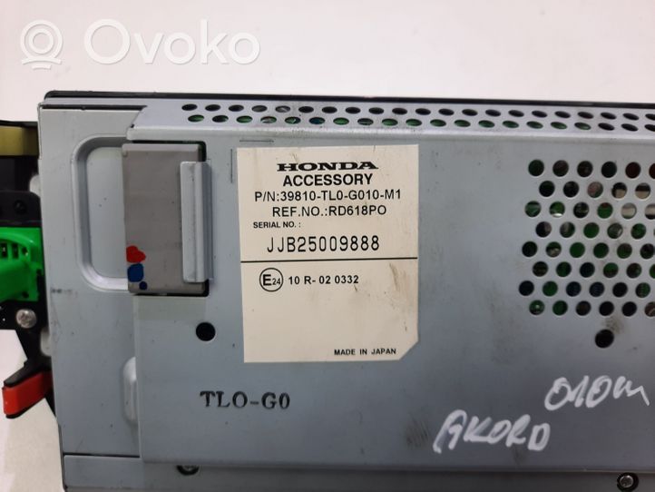 Honda Accord Monitor / wyświetlacz / ekran 39810TL0G010M1