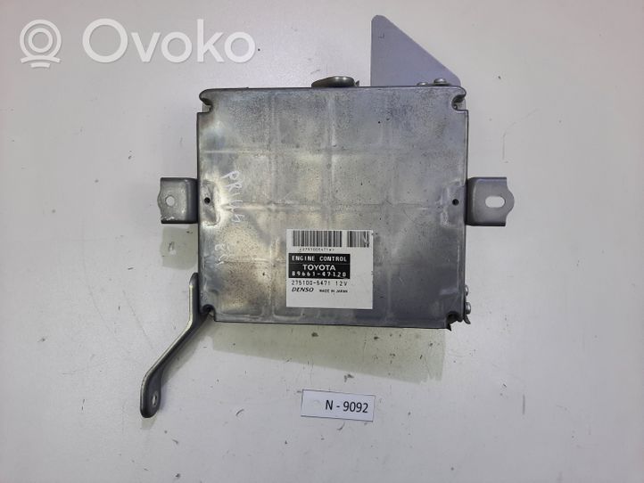 Toyota Prius (XW20) Dzinēja vadības bloks 8966147120