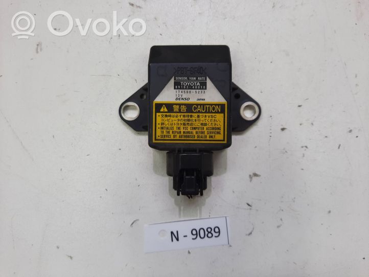 Toyota Prius (XW20) Sensore di imbardata accelerazione ESP 8918348010