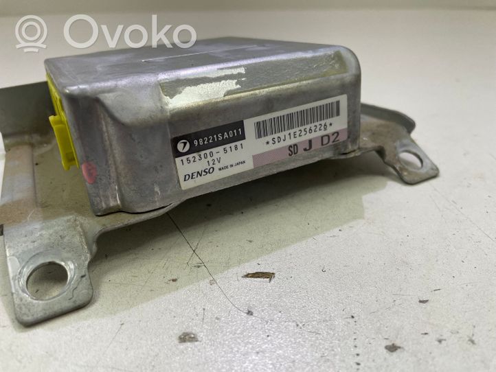 Subaru Forester SG Module de contrôle airbag 98221SA011