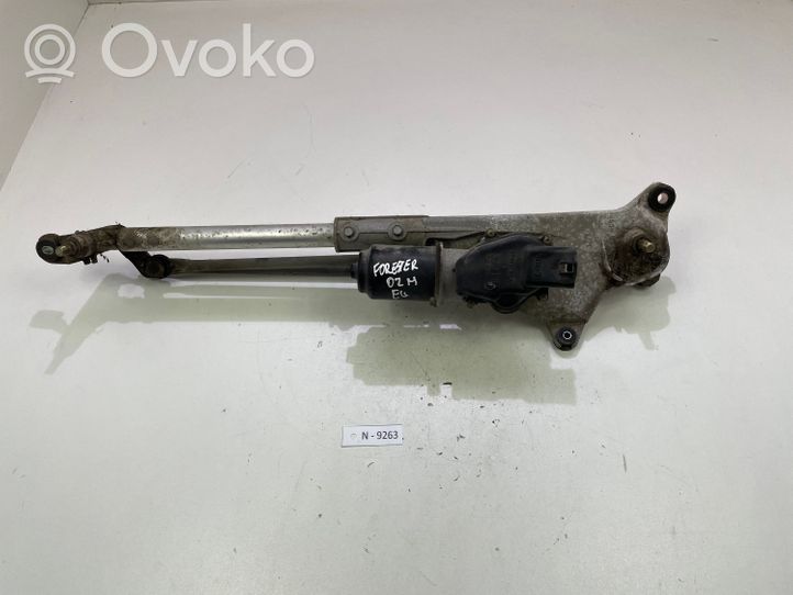 Subaru Forester SG Front wiper linkage and motor 