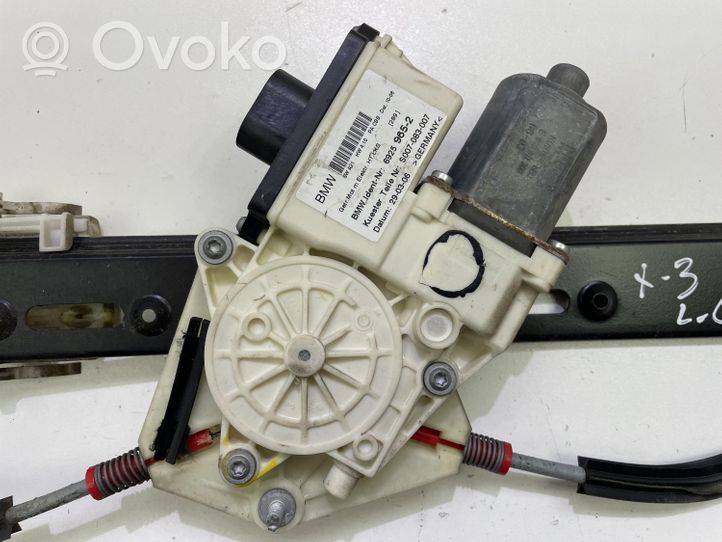 BMW X3 E83 El. Lango pakėlimo mechanizmo komplektas 6925965