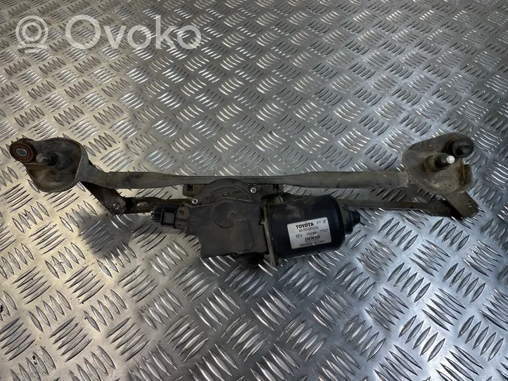 Toyota Corolla Verso E121 Tiranti e motorino del tergicristallo anteriore 851100F020