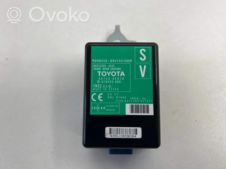 Toyota Verso Centralina/modulo portiere 897400F010