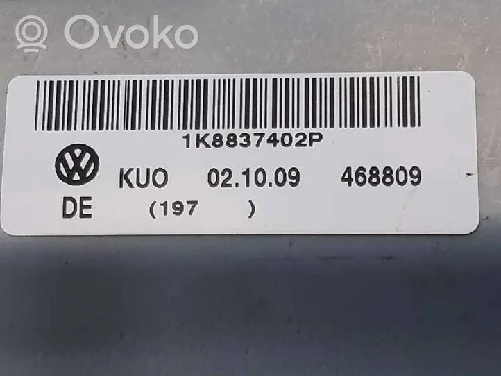 Volkswagen Scirocco Podnośnik szyby drzwi z silniczkiem 1K8837402P