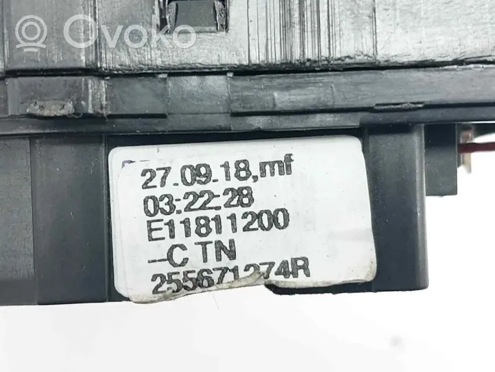 Dacia Sandero Schalter Hebel Scheibenwischer 255671274R