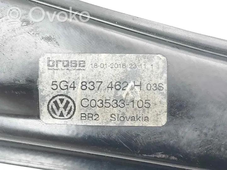 Volkswagen Golf SportWagen Etuoven sähkökäyttöinen ikkunan nostin 5G4837462H