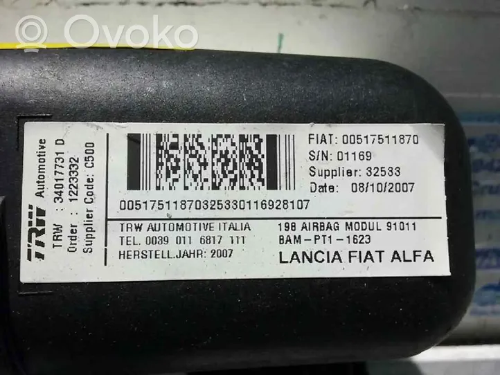 Fiat Bravo Airbag latéral 00517511870