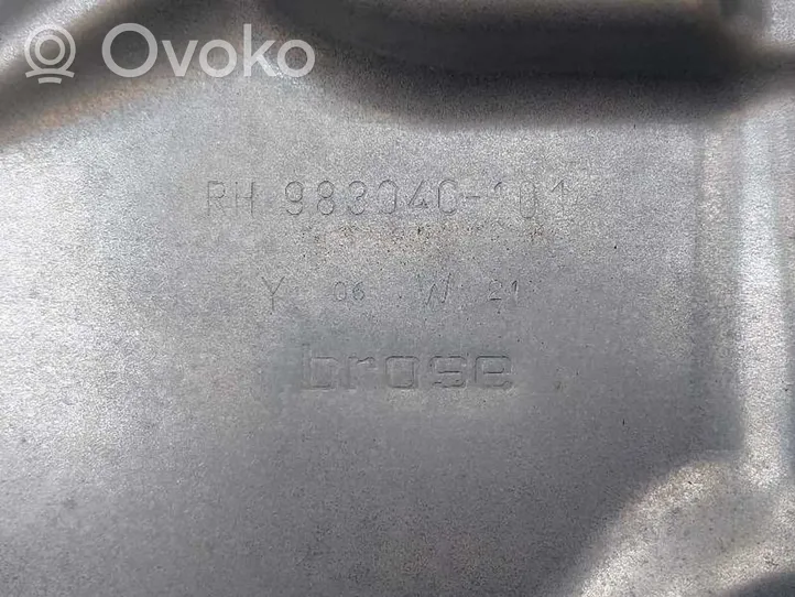 Volvo S80 Podnośnik szyby drzwi z silniczkiem 983040101