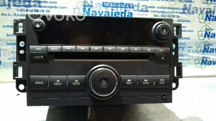 Chevrolet Epica Unité de contrôle son HiFi Audio 96628287
