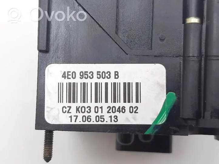 Audi A4 Allroad Wiper control stalk 4E0953503B