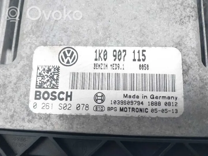 Volkswagen Golf SportWagen Calculateur moteur ECU 1K0907115