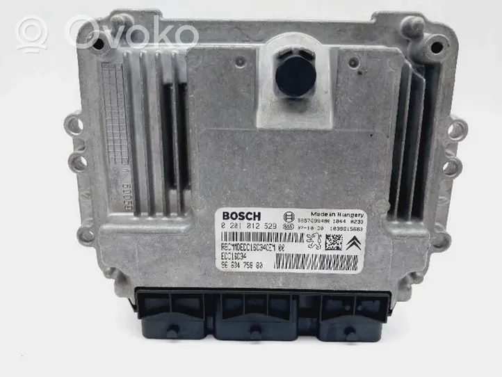 Citroen C3 Pluriel Engine control unit/module 9663475880