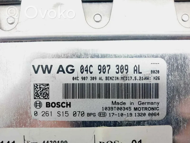 Volkswagen T-Roc Moottorin ohjainlaite/moduuli 04C907309AL