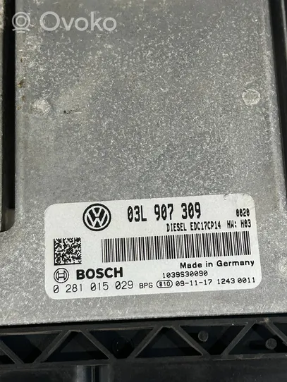 Volkswagen PASSAT B6 Centralina/modulo del motore 03L907309