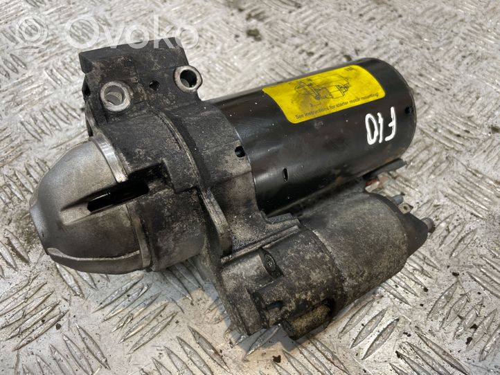 BMW 5 F10 F11 Starter motor 